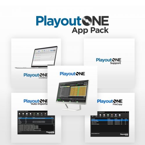 PlayoutONE App Pack including PlayoutONE