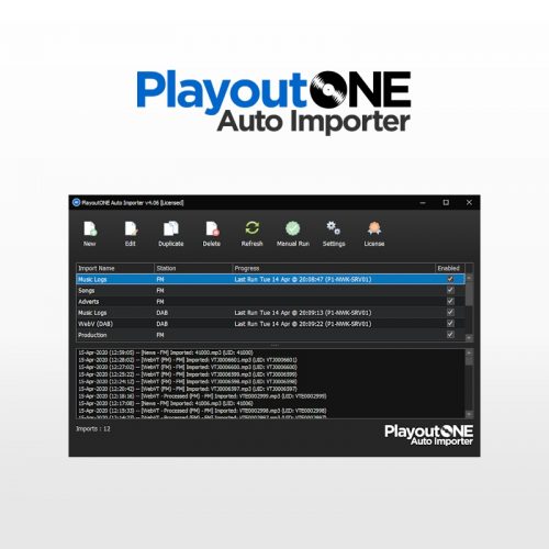 PlayoutONE Auto Importer